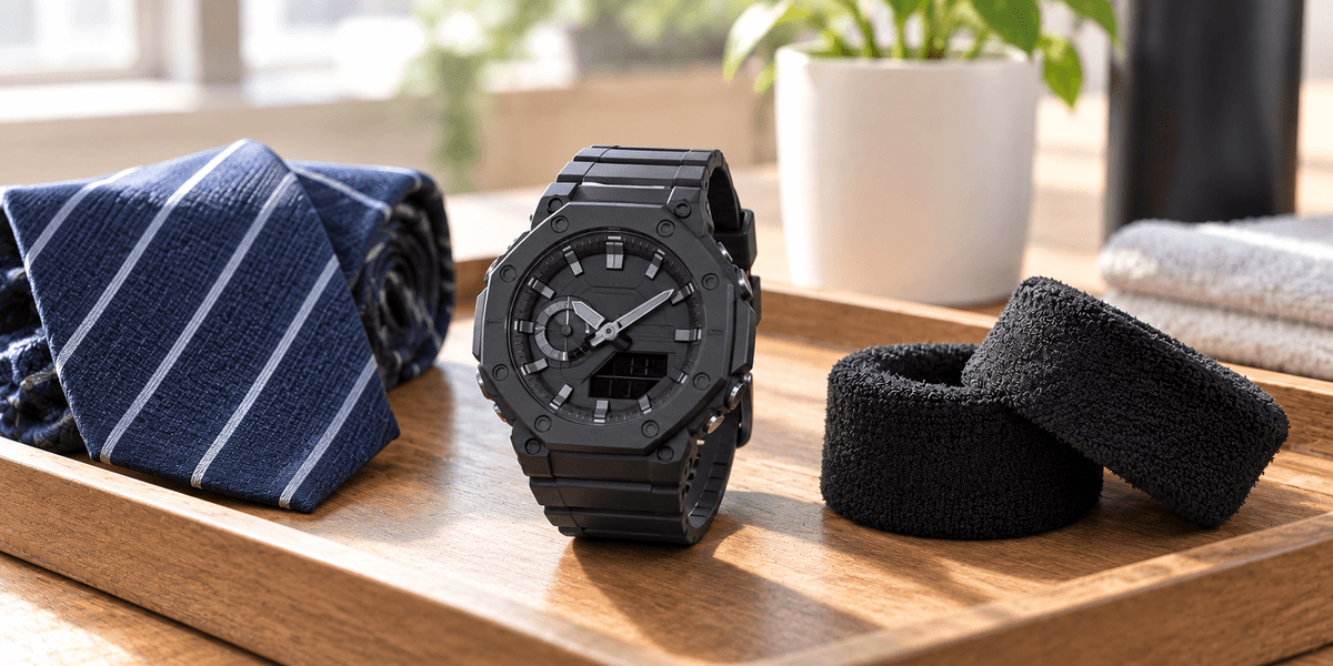 カシオ G-SHOCK GA-2100-1A1JF ブラック【国内正規品】