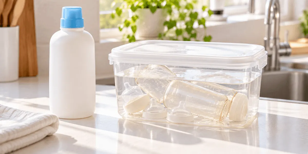 チュチュベビー つけるだけ 1100mL(次亜塩素酸ナトリウム製剤・哺乳びん薬液除菌) のレビュー画像(評価★4.4)