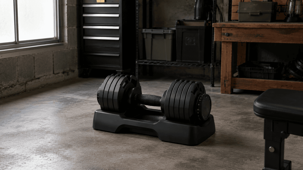 FIELDOOR 可変式ダンベル 24kg ダイヤル式
