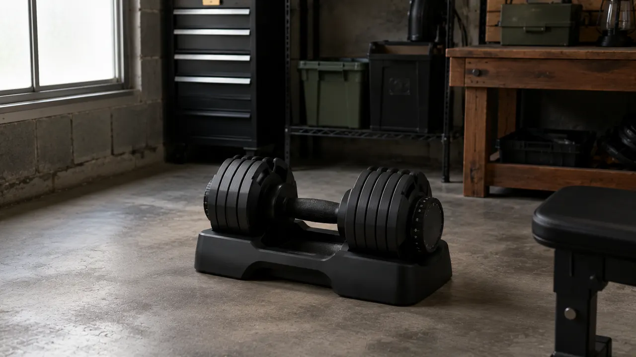 FIELDOOR 可変式ダンベル 24kg ダイヤル式 のレビュー画像（評価★4.2）