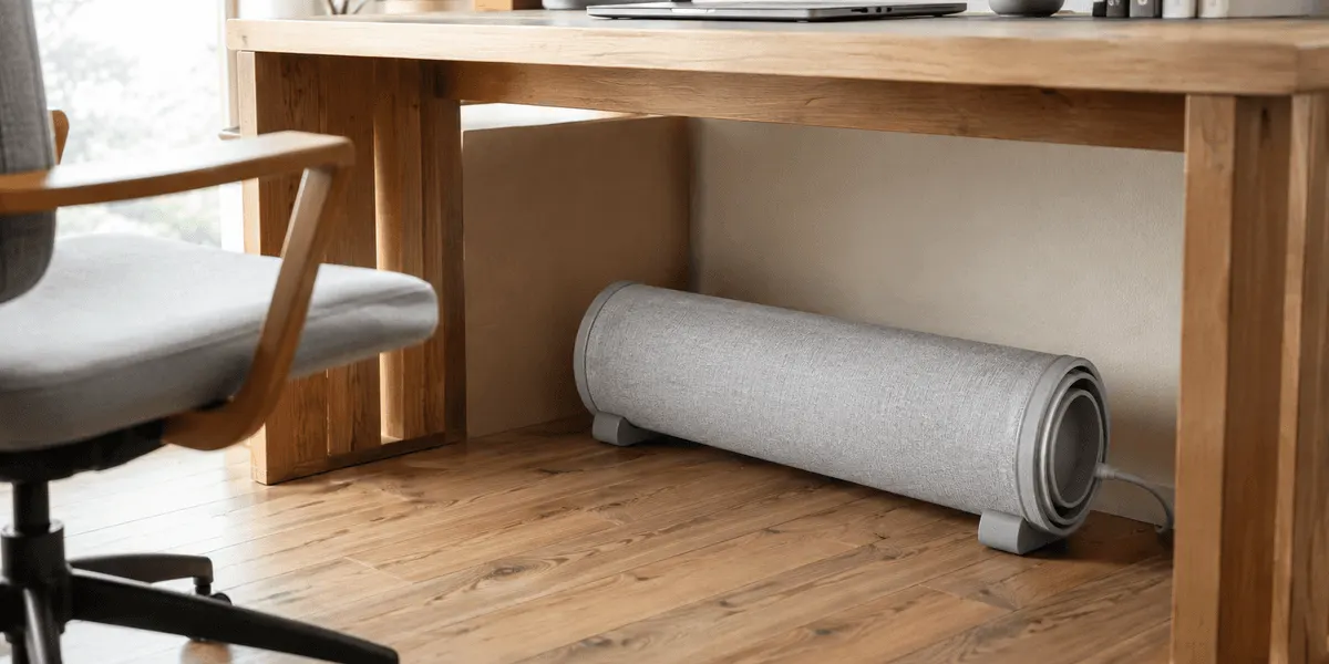 アイリスオーヤマ ぐるポカ レビュー|机の下だけ暖める発想