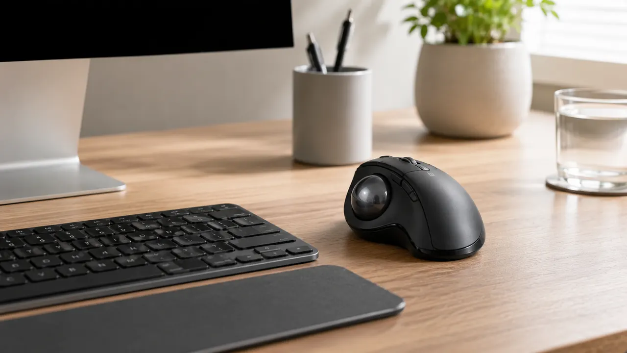 ロジクール ERGO M575SP レビュー｜手首を動かさないトラックボールで腱鞘炎の不安が消えた