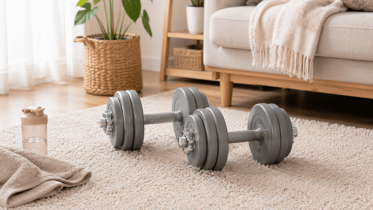 PROIRON 可変式ダンベル 10kg 2個セット(片手5kg×2)