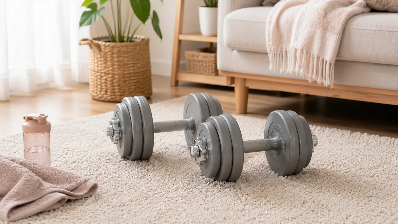 PROIRON 可変式ダンベル 10kg 2個セット（片手5kg×2） のレビュー画像（評価★4.3）