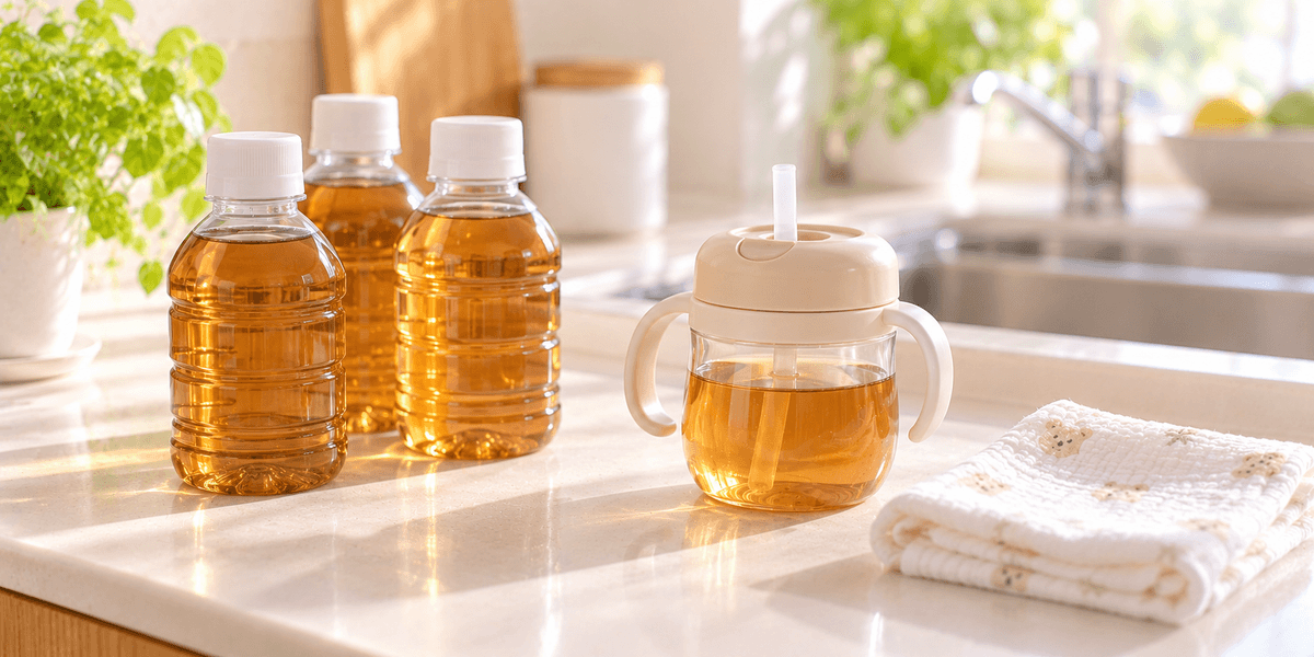 和光堂 ベビーのじかん むぎ茶 500ml×24本(1か月頃から・ノンカフェイン)