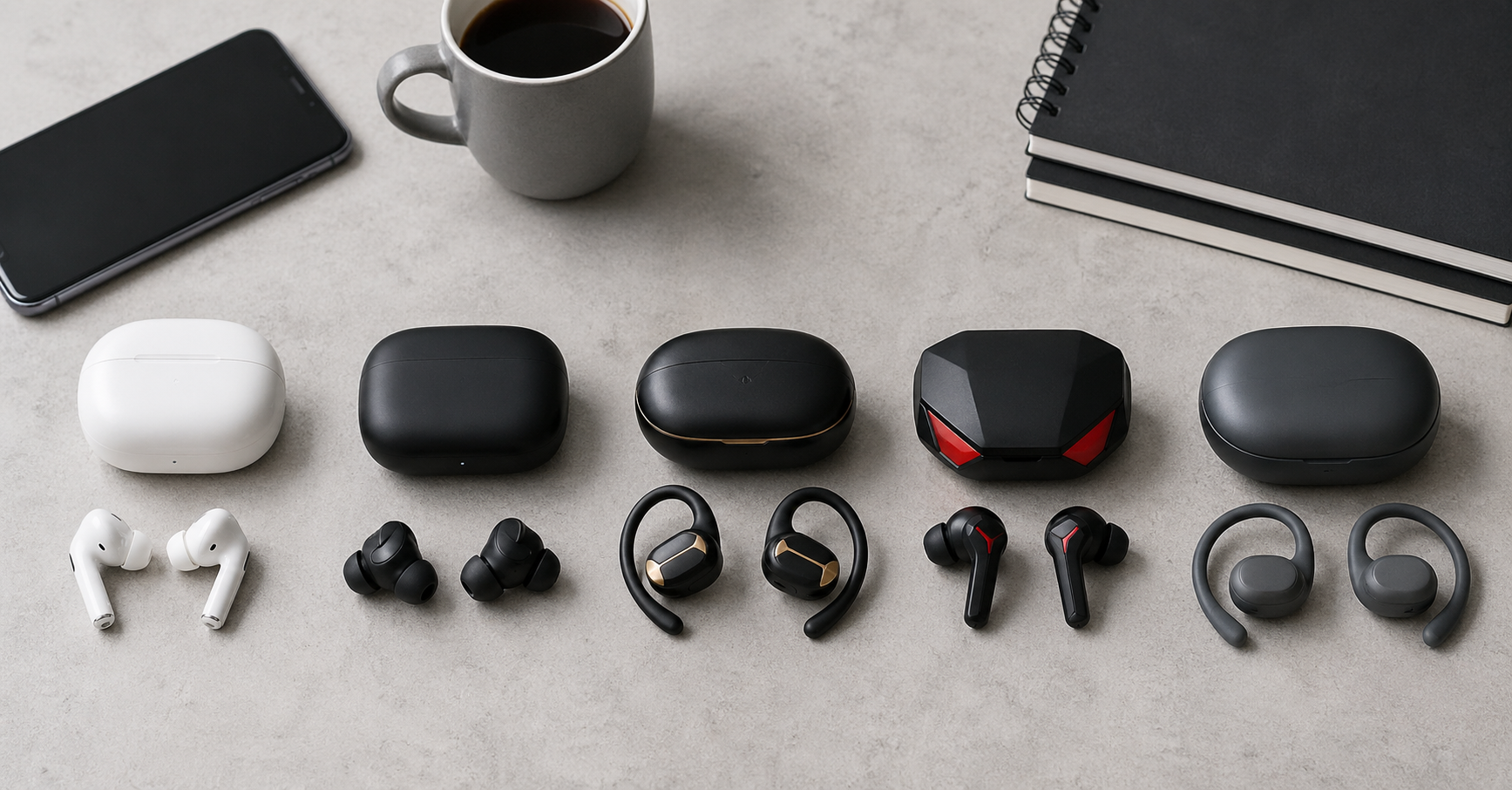 【2026年版】ワイヤレスイヤホン おすすめベスト5|AirPods Pro・Sony・Bose・Ankerをノイキャン・音質で比較